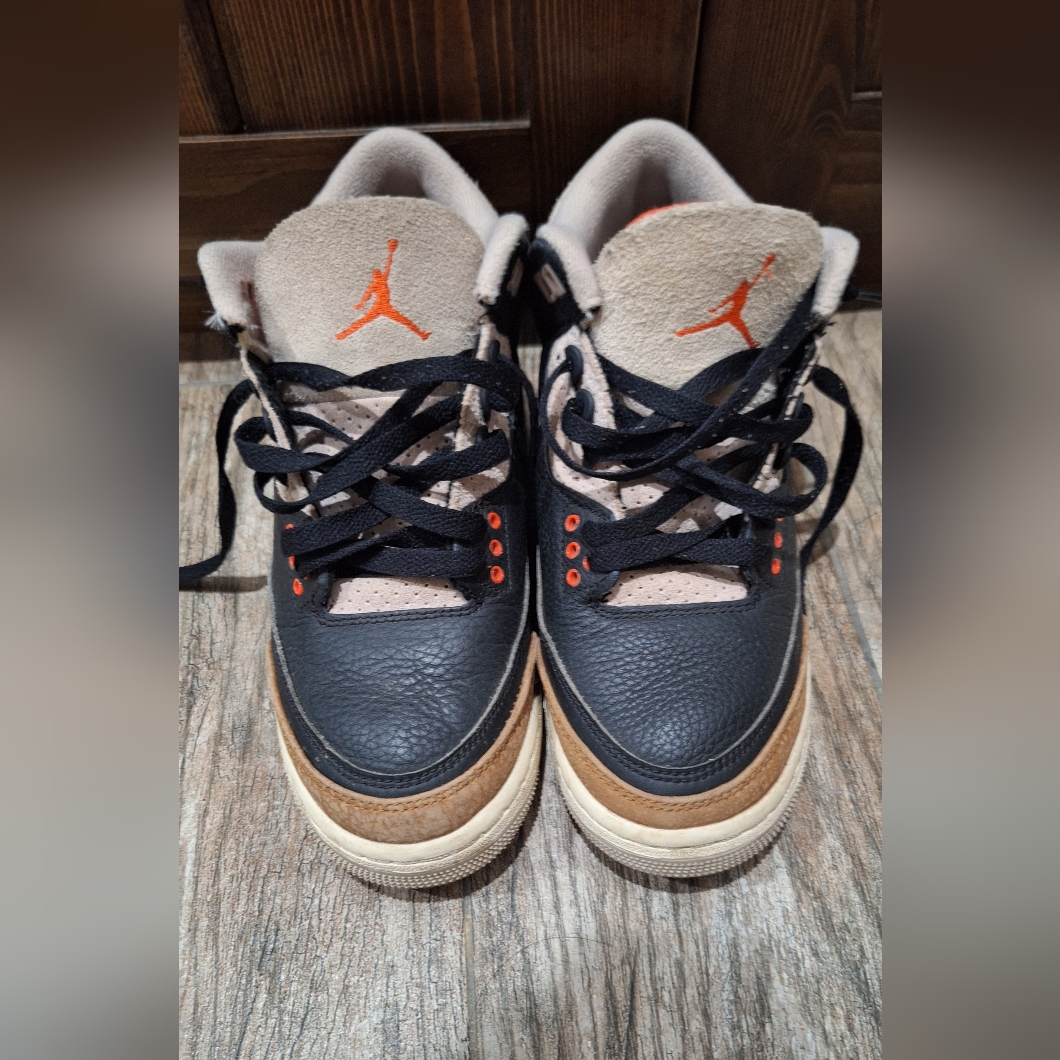 Nike Jordan Kids Black And Tan Sneakers